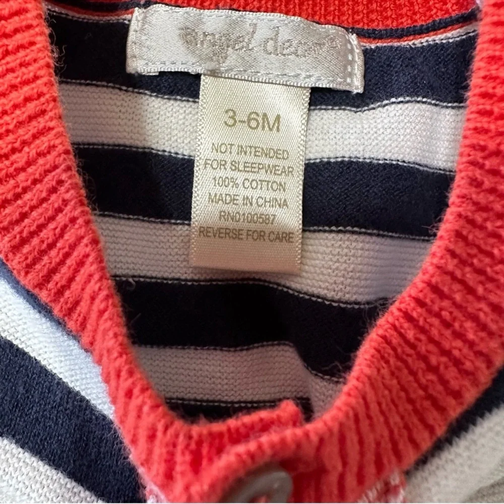 Angel Dear Nautical Knit Romper‎
